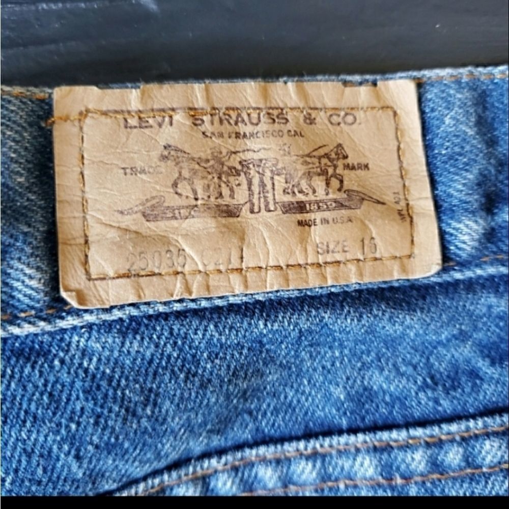 Vintage Orange Tab Levi's - Picture 7 of 9